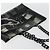 CHANEL Windows Line Chain Shoulder Tote Bag Vinyl Black Silver CC - vista 6