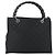GUCCI Bamboo GG Canvas Hand Bag 2way Black Silver 002 1016 - vista 2
