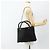 GUCCI Bamboo GG Canvas Hand Bag 2way Black Silver 002 1016 - vista 27