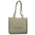 CHANEL Tote Bag Rubber Gray Silver CC