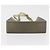 CHANEL Tote Bag Rubber Gray Silver CC - vista 9
