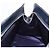 FENDI Zucchino Canvas Hand Bag Navy Silver - vista 17