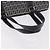 FENDI Zucchino Canvas Hand Bag Navy Silver - vista 7