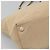 CHANEL COCO Mark Tote Bag Canvas Beige Silver CC - vista 16