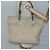 CHANEL COCO Mark Tote Bag Canvas Beige Silver CC - vista 22