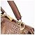 FENDI Shoulder Bag Leather 2way Bronze Gold - vista 17
