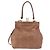 FENDI Shoulder Bag Leather 2way Bronze Gold - vista 2