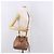 FENDI Shoulder Bag Leather 2way Bronze Gold - vista 29