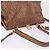 FENDI Shoulder Bag Leather 2way Bronze Gold - vista 6