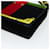 PRADA Shoulder Bag Velor Black Gold - vista 12