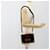 PRADA Shoulder Bag Velor Black Gold - vista 22