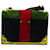 PRADA Shoulder Bag Velor Black Gold - vista 3