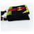 PRADA Shoulder Bag Velor Black Gold - vista 4