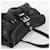PRADA Tote Bag Leather Black Silver - vista 6