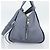 LOEWE Hammock Small Hand Bag Leather 2way Light Blue Gold - vista 4