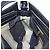 FENDI Mamma Baguette Shoulder Bag Canvas Navy Silver - vista 21
