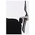 FENDI Mamma Baguette GM Shoulder Bag Cotton Jersey Black Silver - vista 14