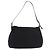 FENDI Mamma Baguette GM Shoulder Bag Cotton Jersey Black Silver - vista 3