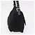 FENDI Mamma Baguette GM Shoulder Bag Cotton Jersey Black Silver - vista 5