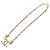 CHANEL COCO Mark Necklace metal Gold Tone CC - vista 2