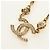 CHANEL COCO Mark Necklace metal Gold Tone CC - vista 3
