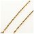 CHANEL COCO Mark Necklace metal Gold Tone CC - vista 4