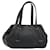 Céline CELINE Triomphe Hand Bag Leather Black Silver