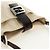 FENDI Zucca Canvas Mamma Baguette Shoulder Bag Ivory Silver - vista 7