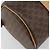 Céline CELINE Macadam Canvas Shoulder Bag PVC Leather Brown Gold - vista 13