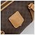 Céline CELINE Macadam Canvas Shoulder Bag PVC Leather Brown Gold - vista 14