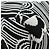 PRADA Shoney Jacquard Shoulder Bag Wool Black White Silver - vista 14