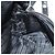 PRADA Shoney Jacquard Shoulder Bag Wool Black White Silver - vista 21