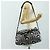 PRADA Shoney Jacquard Shoulder Bag Wool Black White Silver - vista 26