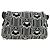 PRADA Shoney Jacquard Shoulder Bag Wool Black White Silver - vista 3