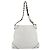 GUCCI Chain Shoulder Bag Leather White Gold 154392 - vista 2