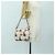 PRADA Sports Chain Shoulder Bag Leather White Silver - vista 24