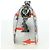 PRADA Sports Chain Shoulder Bag Leather White Silver - vista 4