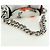 PRADA Sports Chain Shoulder Bag Leather White Silver - vista 7