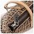 FENDI Zucchino Canvas Hand Bag Beige Silver - vista 14