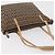 FENDI Zucchino Canvas Hand Bag Beige Silver - vista 6
