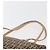 FENDI Zucchino Canvas Hand Bag Beige Silver - vista 8