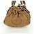 Chloé Chloe Paddington Hand Bag Leather Beige Gold Silver - vista 5