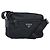 PRADA Schultertasche Nylon Black Silver