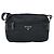 PRADA Schultertasche Nylon Black Silver - Ansicht 13
