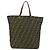 FENDI Zucca Canvas Hand Bag Brown Black - vista 3