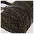 FENDI Zucca Canvas Handtasche Schwarz Braun - Ansicht 10