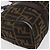 FENDI Zucca Canvas Handtasche Schwarz Braun - Ansicht 12