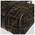 FENDI Zucca Canvas Handtasche Schwarz Braun - Ansicht 13