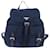 PRADA Backpack Nylon Navy Silver  - vista 2