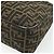 FENDI Zucca Canvas Shoulder Bag Brown Black - vista 8